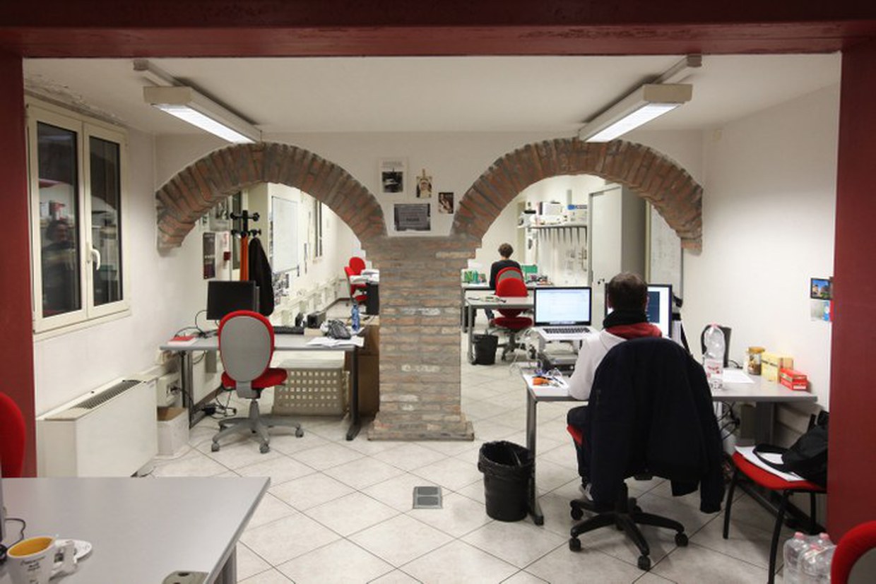 Laboratory for doctoral students, located at Mura Anteo Zamboni 7, Bologna.