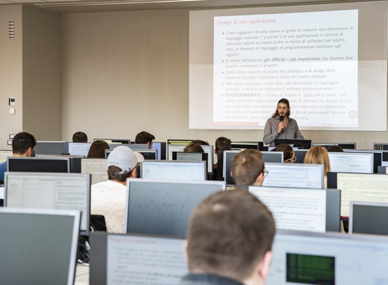 Computer laboratory 2.2, Cesena Campus, located at via dell'Università 50, Cesena