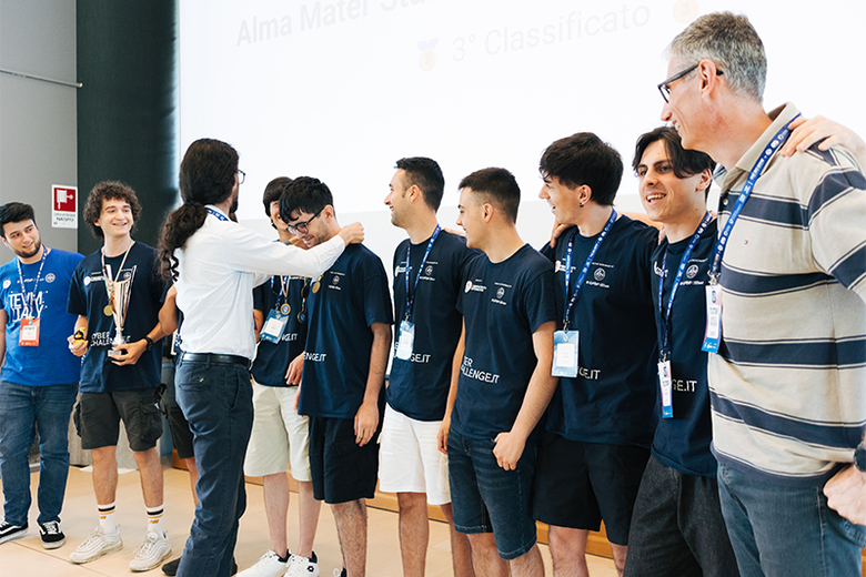 Medaglia di bronzo per il Team Unibo a CyberChallenge.IT 2025