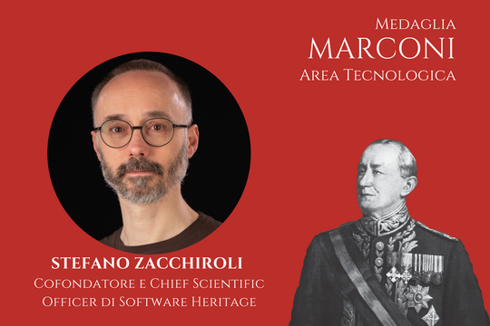 Stefano Zacchiroli vince la Medaglia Marconi Alumni Awards